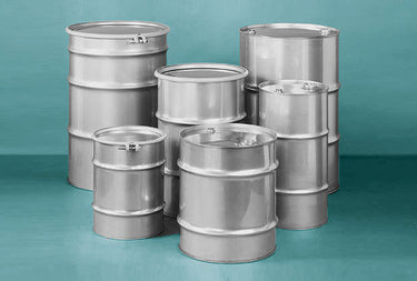 20 Gallon Stainless Drum - Open Head